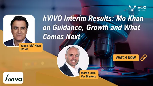 hVIVO Interim Results: Mo Khan on Guidance, Growth and What Comes Next
