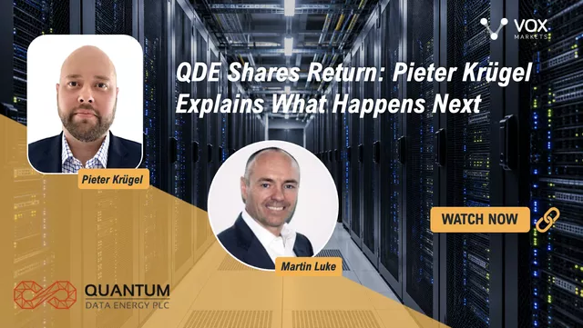 QDE Shares Return: Pieter Krügel Explains What Happens Next
