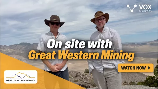 On site with Great Western Mining