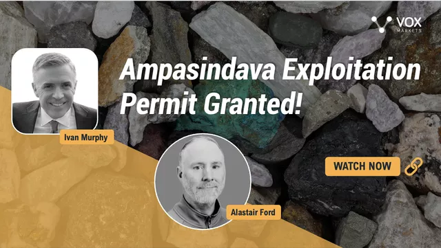Harena's Ampasindava Exploitation Permit Granted!